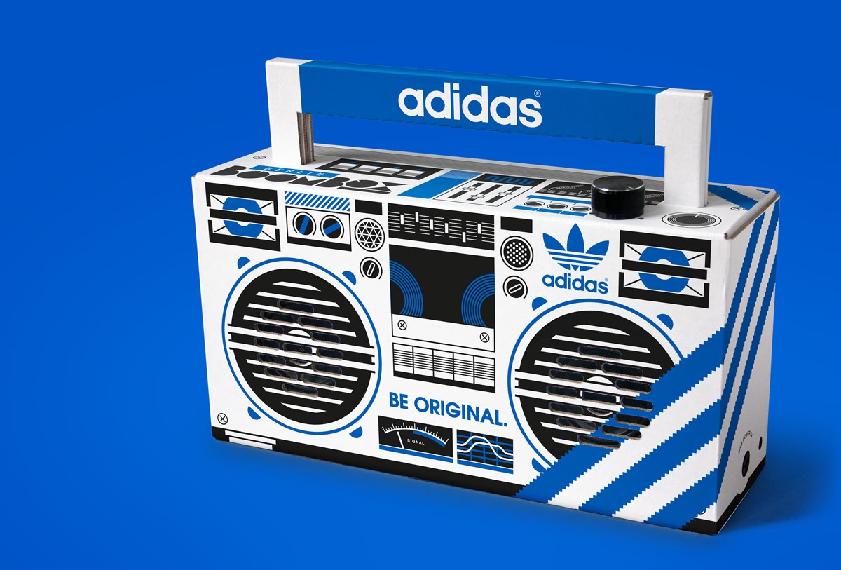 Berlin Boombox for Adidas