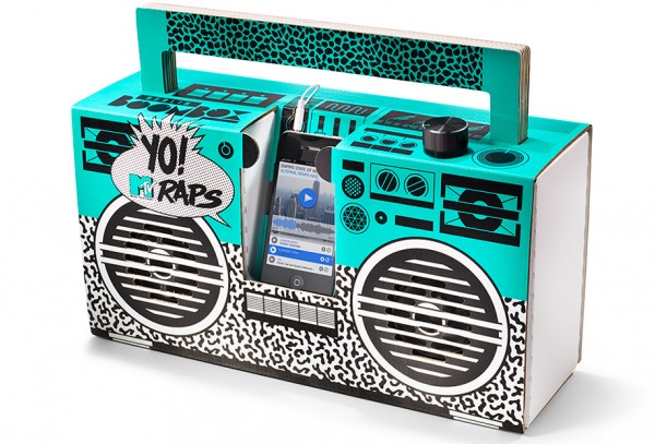 Yo! MTV Raps Boombox - Design "Oldschool"