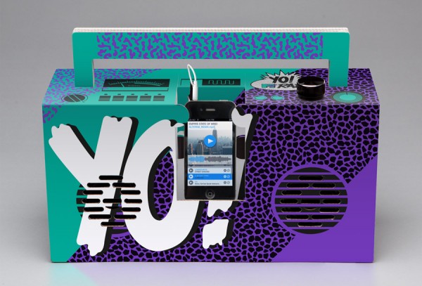 Yo! MTV Raps Boombox - Design "Impact"